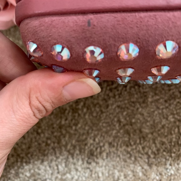 Authentic Rare Gucci Suede Studded Clutch - Picture 6 of 16